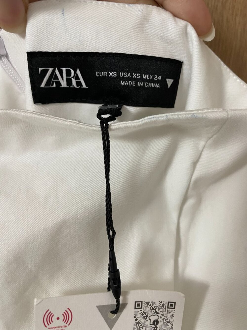 NWT ZARA COTTON POPLIN MAXI DRESS - Picture 5 of 5